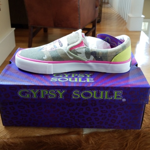 Gypsy Soule Camouflage Vans - Picture 4 of 4